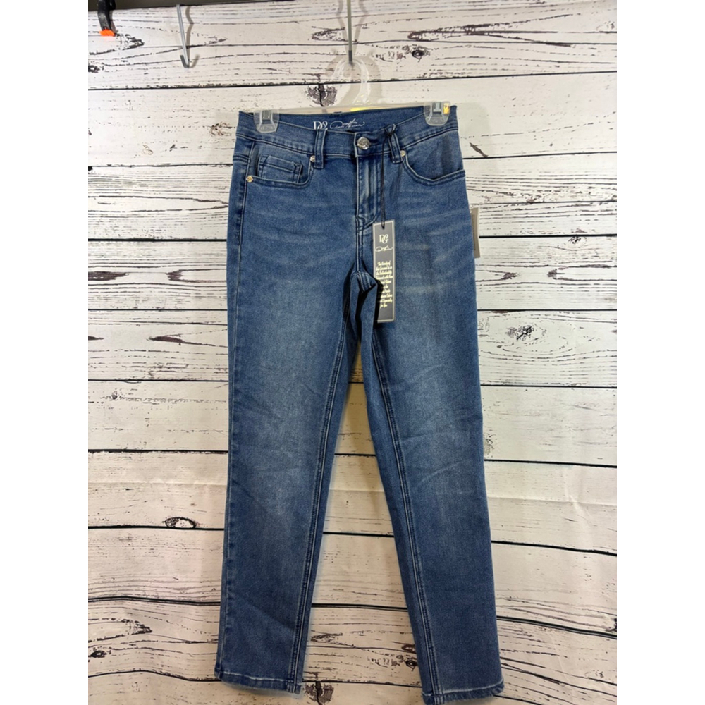 Women's D2 Blue Skinny Jeans Petite 2P